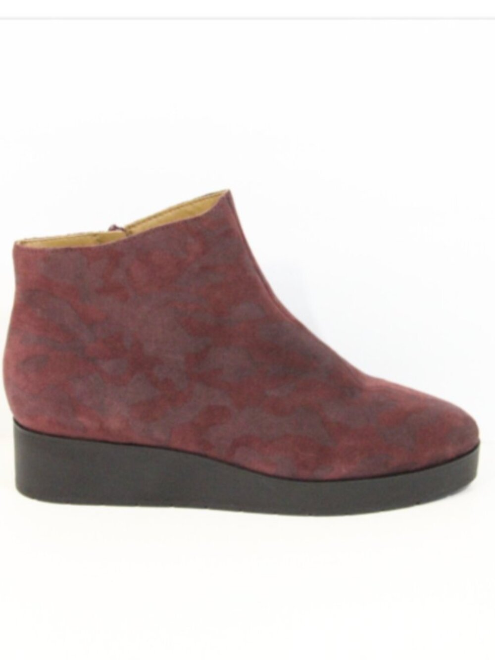 Lucky Brand Boots sz 12 Women Suede bootie NEW Waterproof Shoes Wedge heel